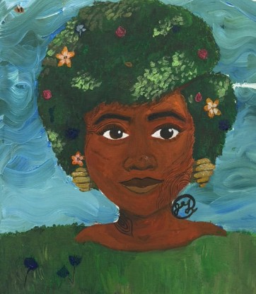 Lady in Green
